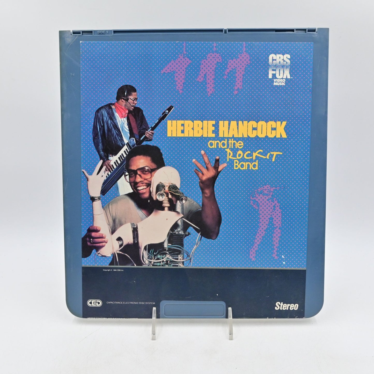 Herbie Hancock And The Rock It Band Sealed CED Capacitance Electronic Video Disc
