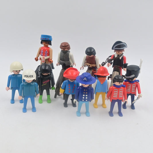 Playmobile Various Figures & Horses Bundle Of 16 Pieces