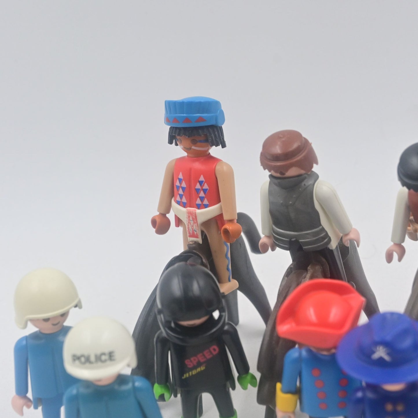 Playmobile Various Figures & Horses Bundle Of 16 Pieces