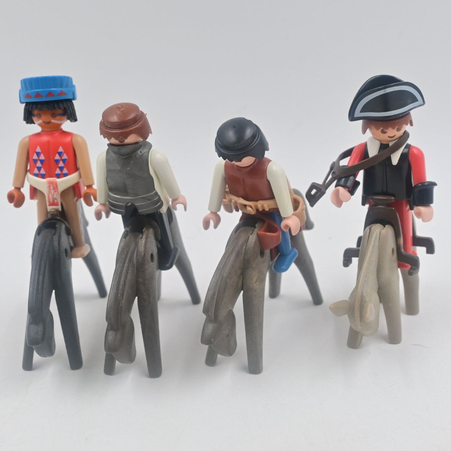 Playmobile Various Figures & Horses Bundle Of 16 Pieces