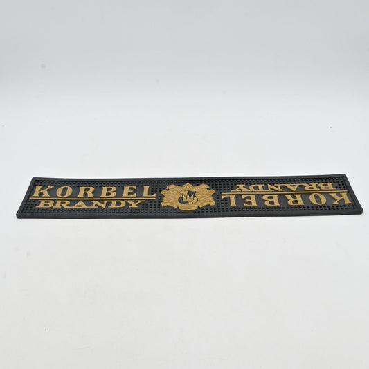 Korbel California Brandy Bar Mat Rubber Spill/Pour Drink Mat