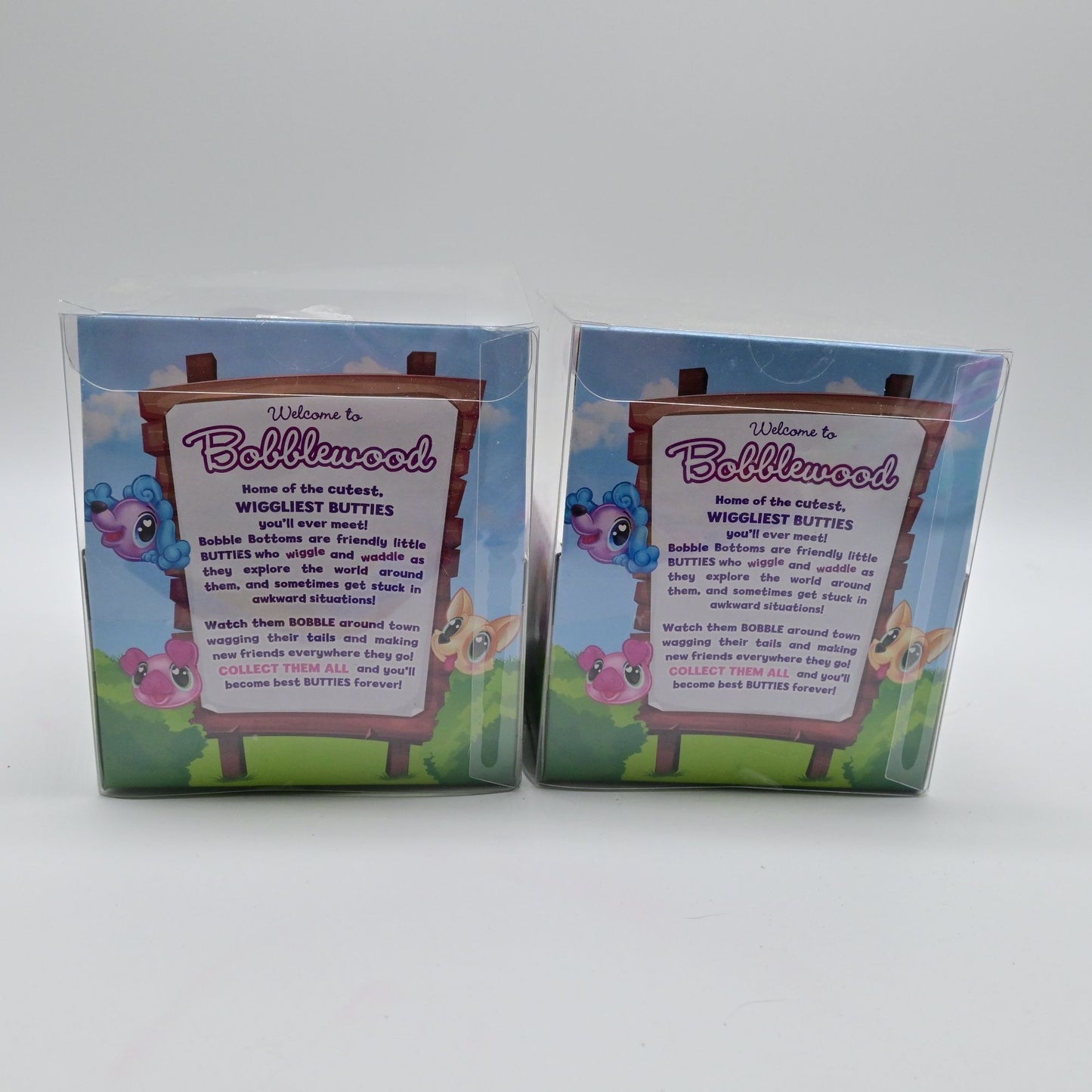 Bobble Bottoms Series 1 Chick & Poodle