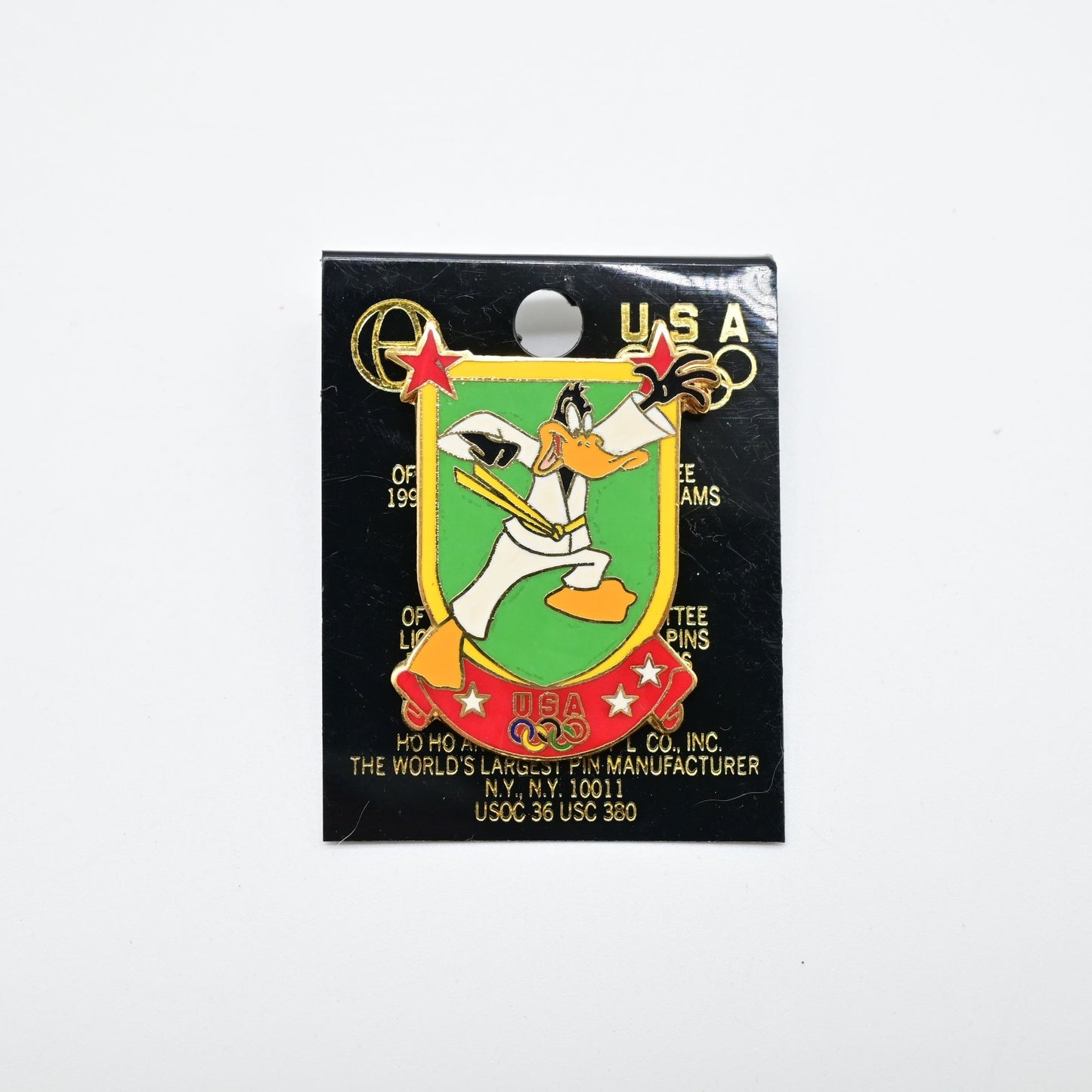 Vintage Looney Tunes USA Olympic Daffy Duck Pin