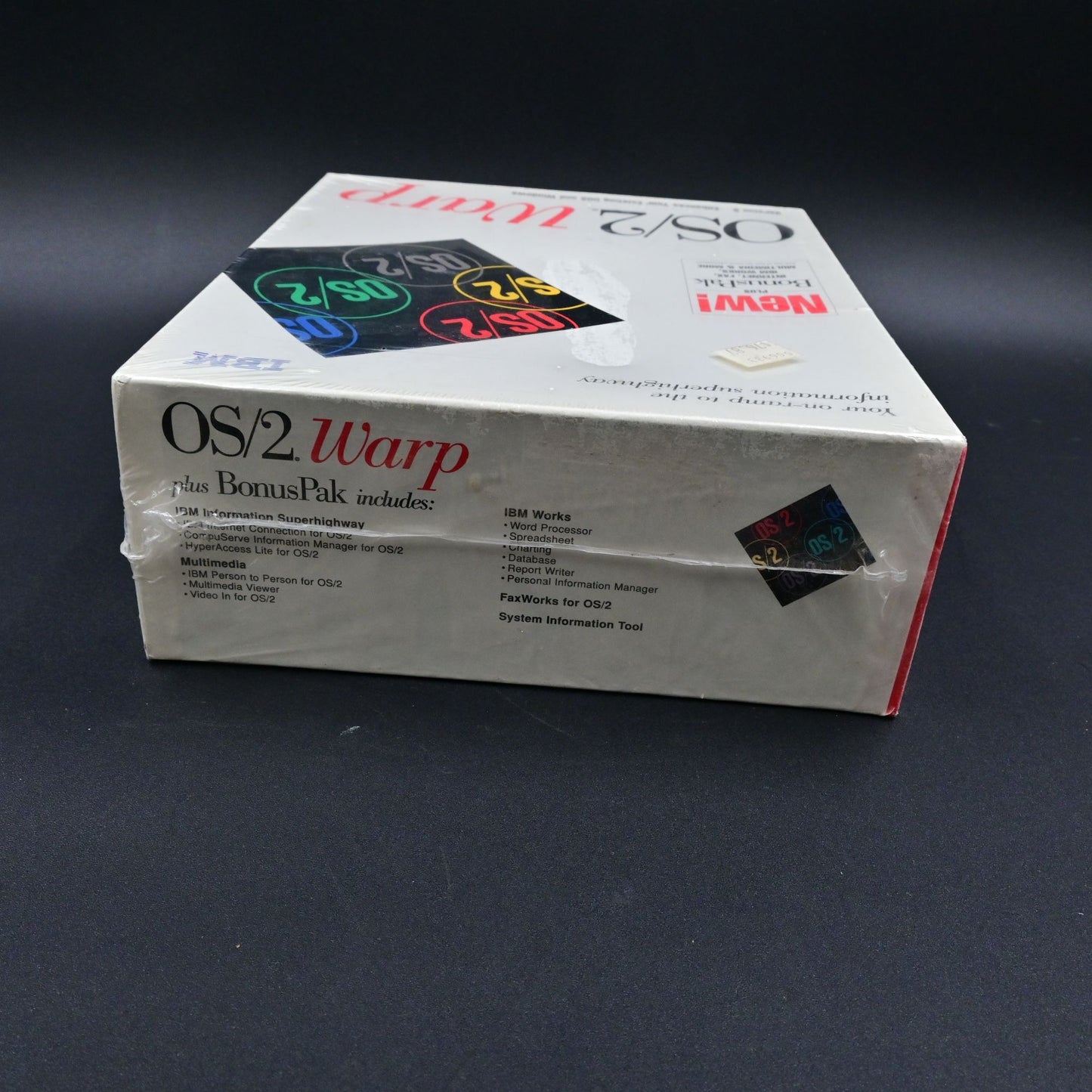 IBM OS/2 Warp Version 3 with BonusPak 3.5" Floppy Disks New Sealed