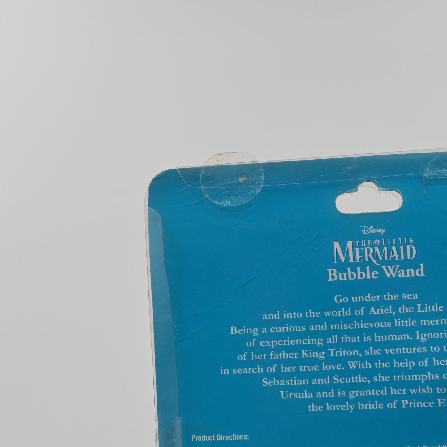 Disney Parks The Little Mermaid Musical Light-Up Bubble Blower