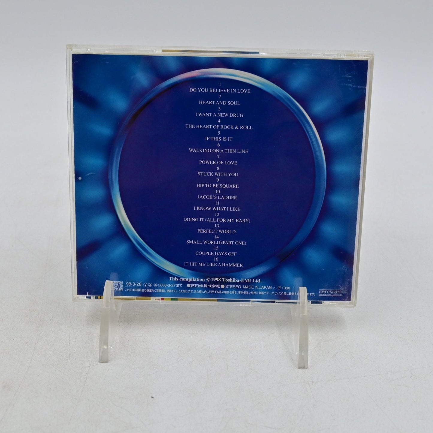 Huey Lewis & The News – The Greatest Japan CD W/ Obi
