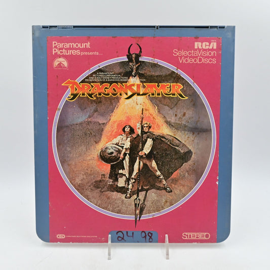 DragonSlayer CED RCA SelectaVision VideoDisc