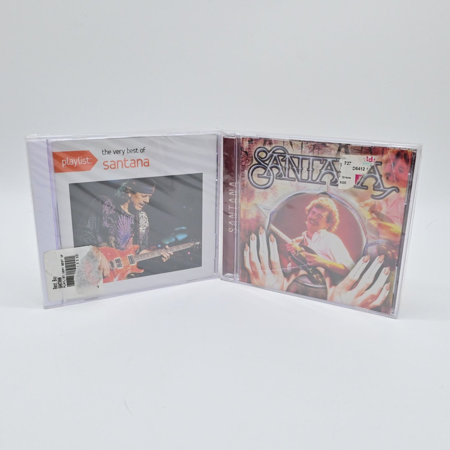 Santana The Very Best Of Santana & Self Titled Album Cd Bundle