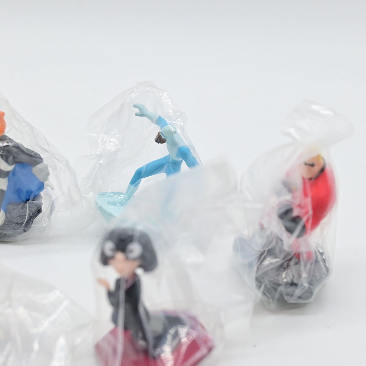 Tomy Disney The Incredibles Miniature Figure Bundle Of 8