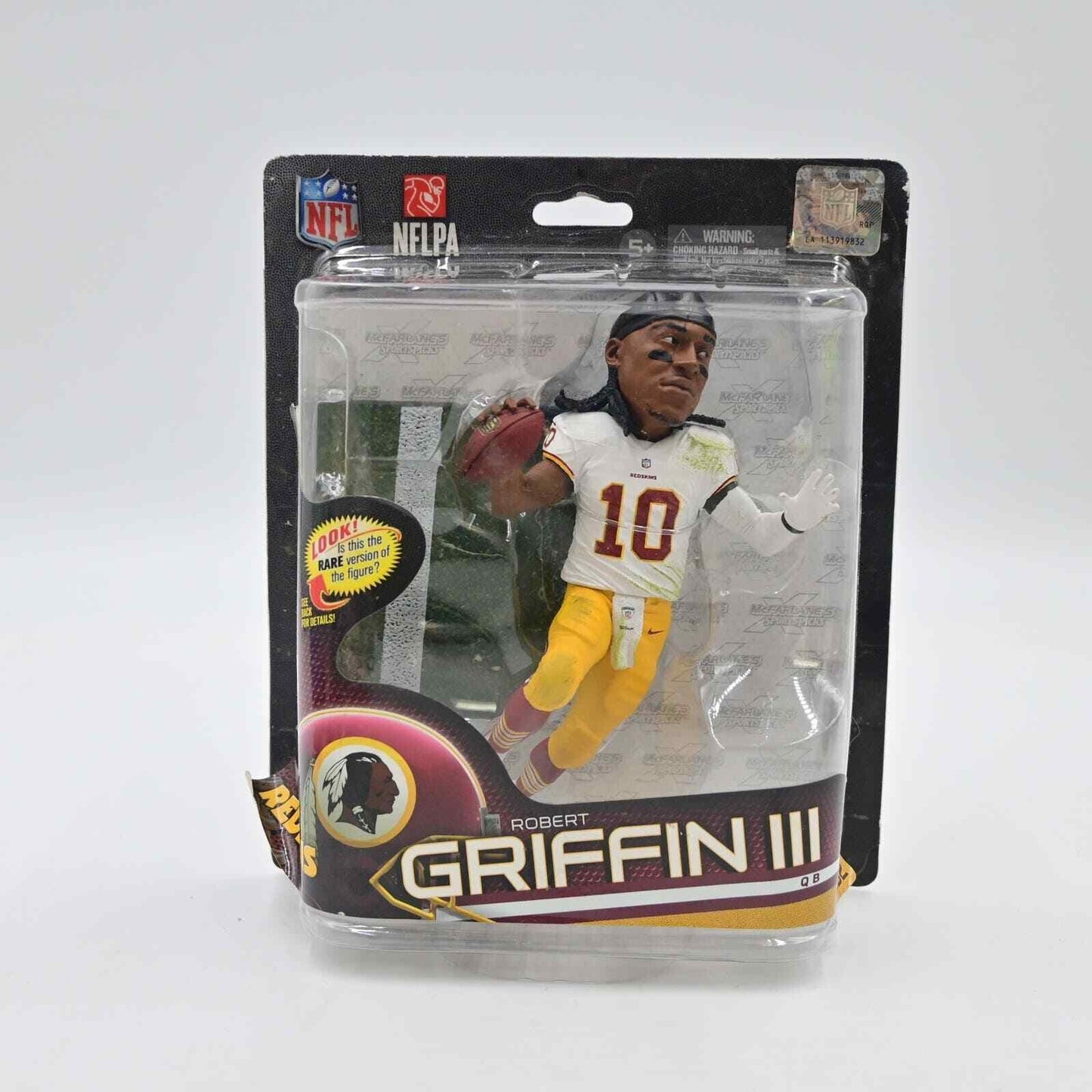 2013 McFarlane Sports Robert Griffin III Redskins Series 32 Big Head Variant