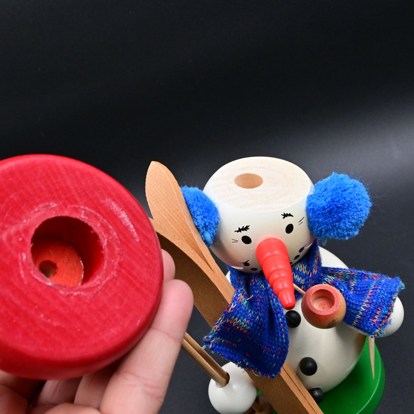 Christian Ulbricht Snowman Incense Burner 24 CM Rarity Item