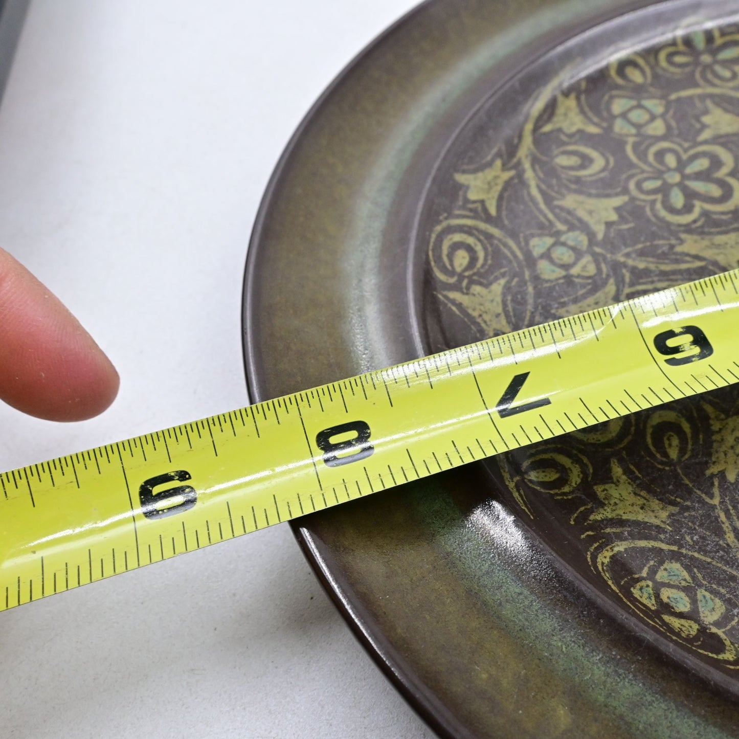 Franciscan Madeira Earthenware Salad Plate Set Of 5 Brown & Green