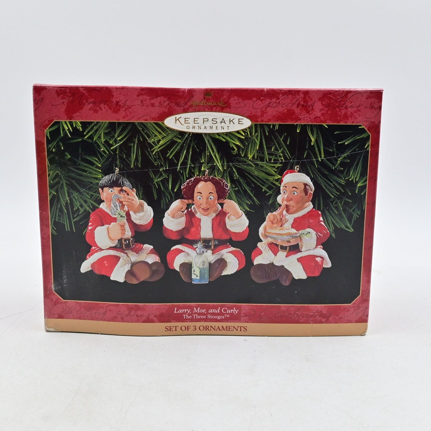 Hallmark Keepsake Larry, Curly, Moe The Three Stooges Ornament