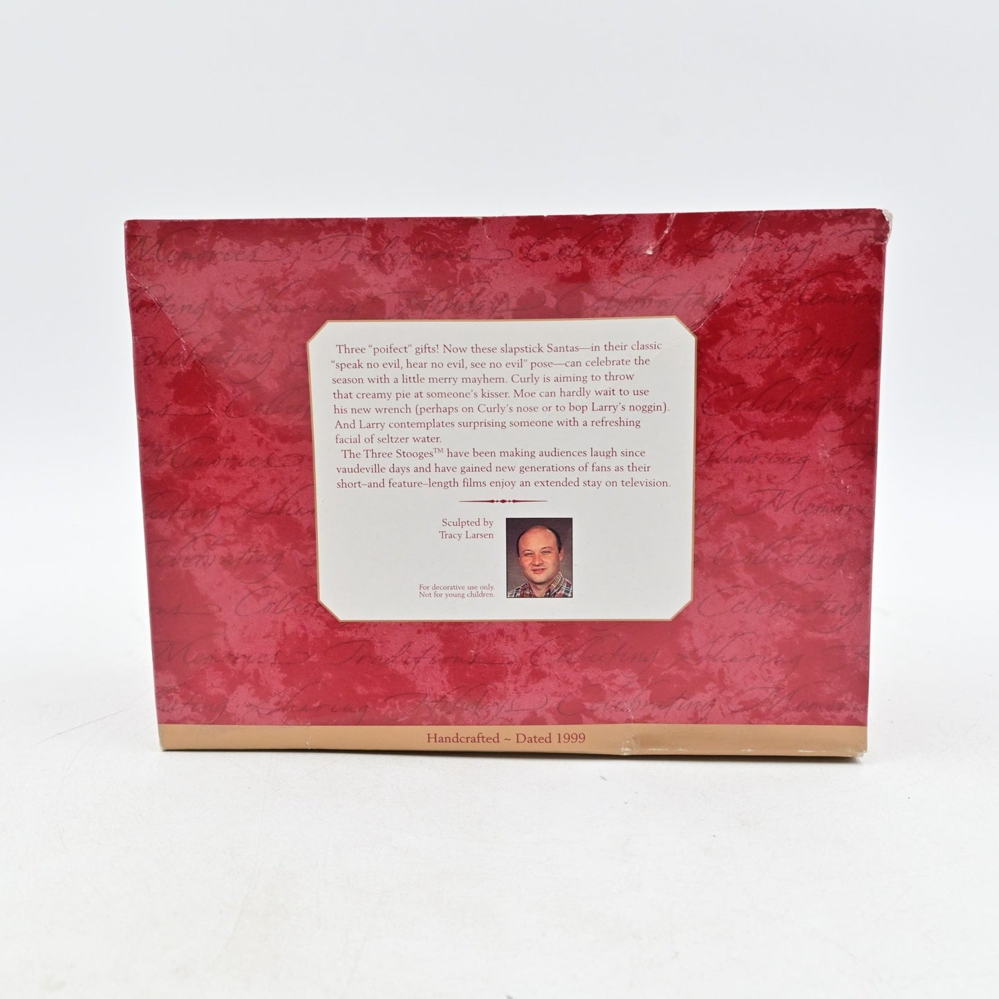Hallmark Keepsake Larry, Curly, Moe The Three Stooges Ornament