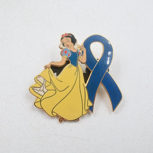 Disney Show White Blue Ribbon Fantasy Pin