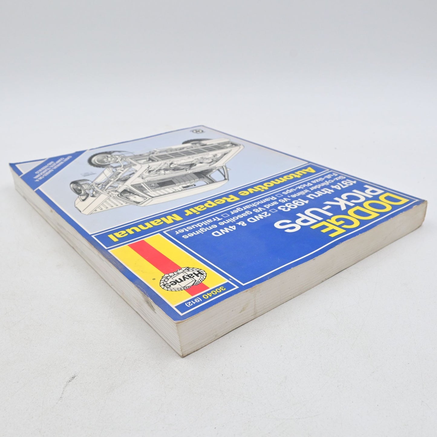 Haynes Automotive Repair Manual Dodge Pick Ups 1974-1991