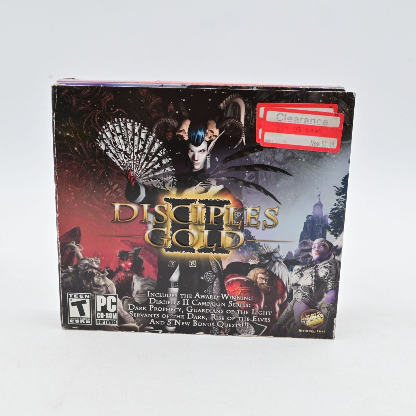 Disciples II Gold Edition PC Game New Sealed Strategy First 2005
