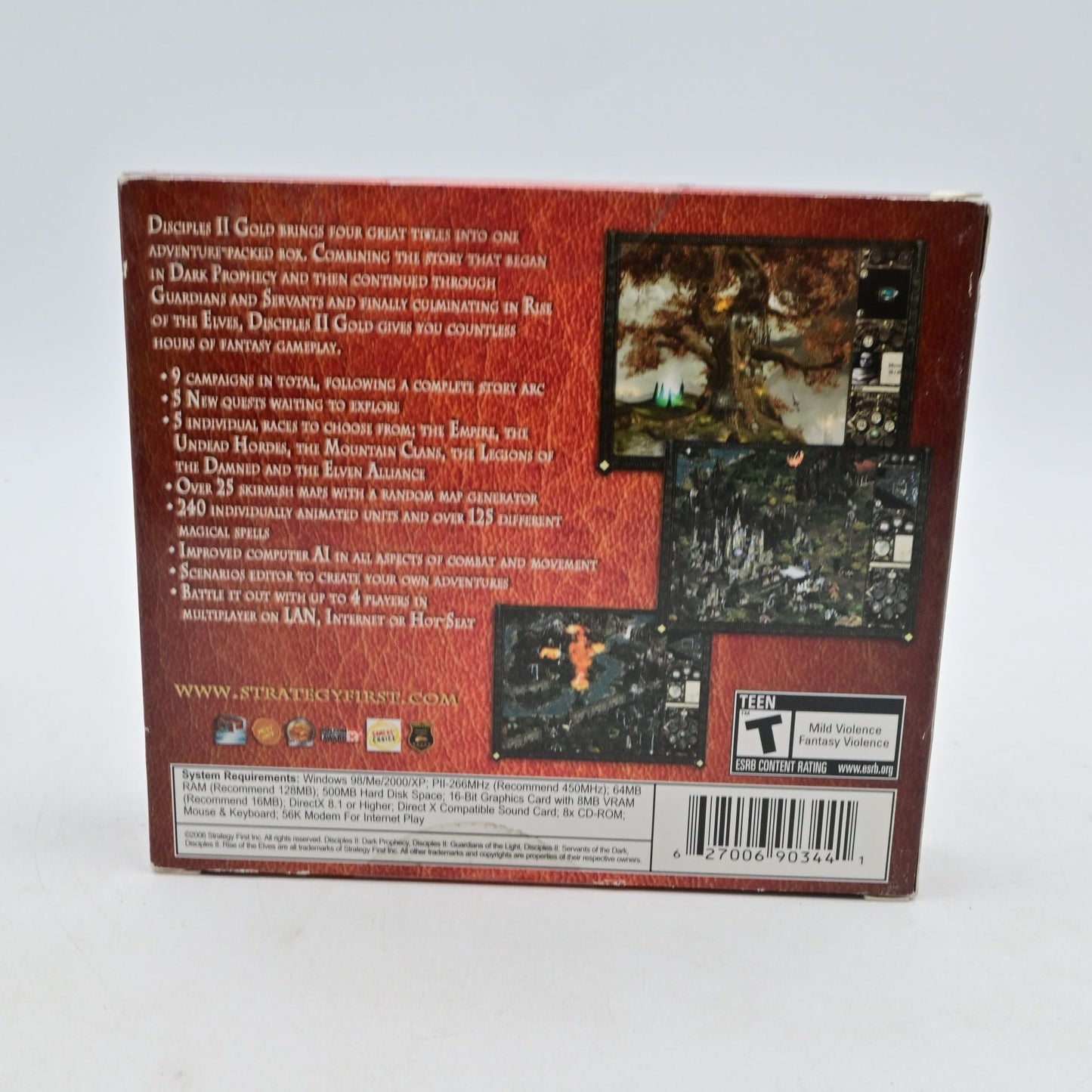 Disciples II Gold Edition PC Game New Sealed Strategy First 2005