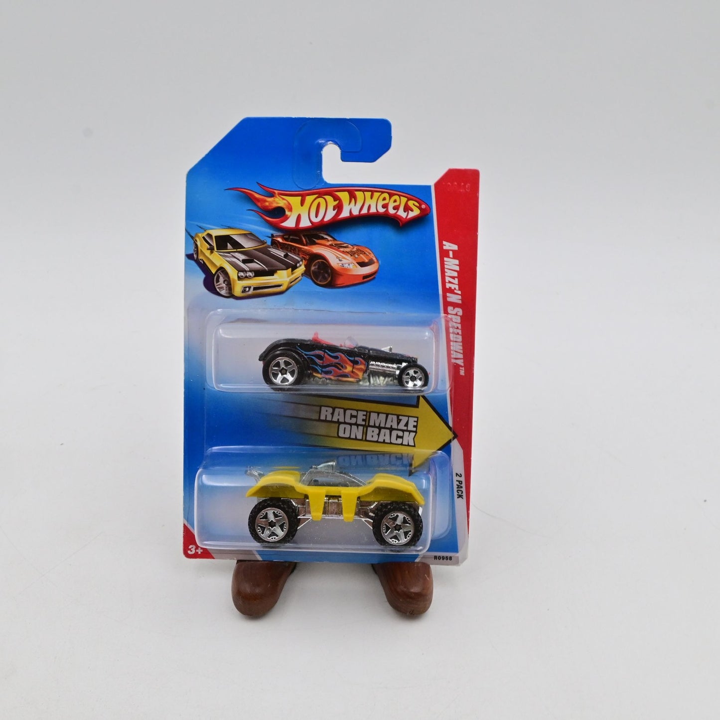 Hot Wheels A-Maze N Speedway 2-Pack Deuce Roadster & Spider Rider Die-Cast Cars