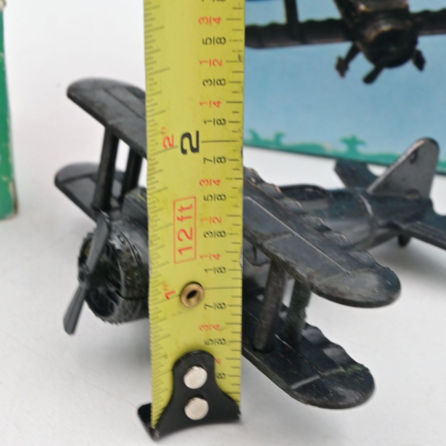 Vintage Diecast Pencil Sharpeners Set Of 3 Antique Car Airplane Liberty Bell