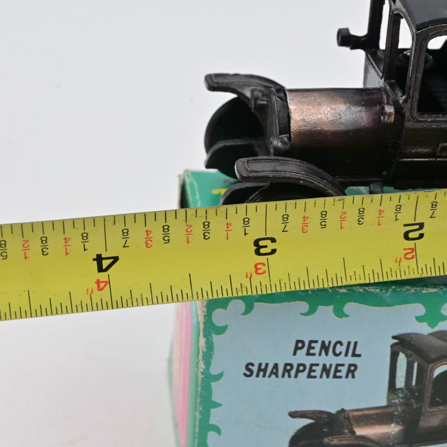 Vintage Diecast Pencil Sharpeners Set Of 3 Antique Car Airplane Liberty Bell