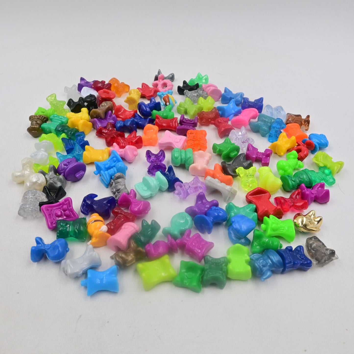 GoGo’s Crazy Bones Lot of 118 Mixed Series Figures Bundle