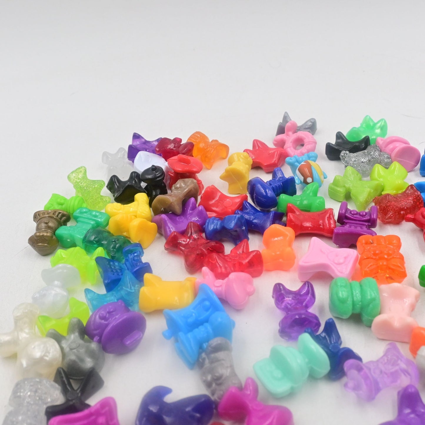 GoGo’s Crazy Bones Lot of 118 Mixed Series Figures Bundle