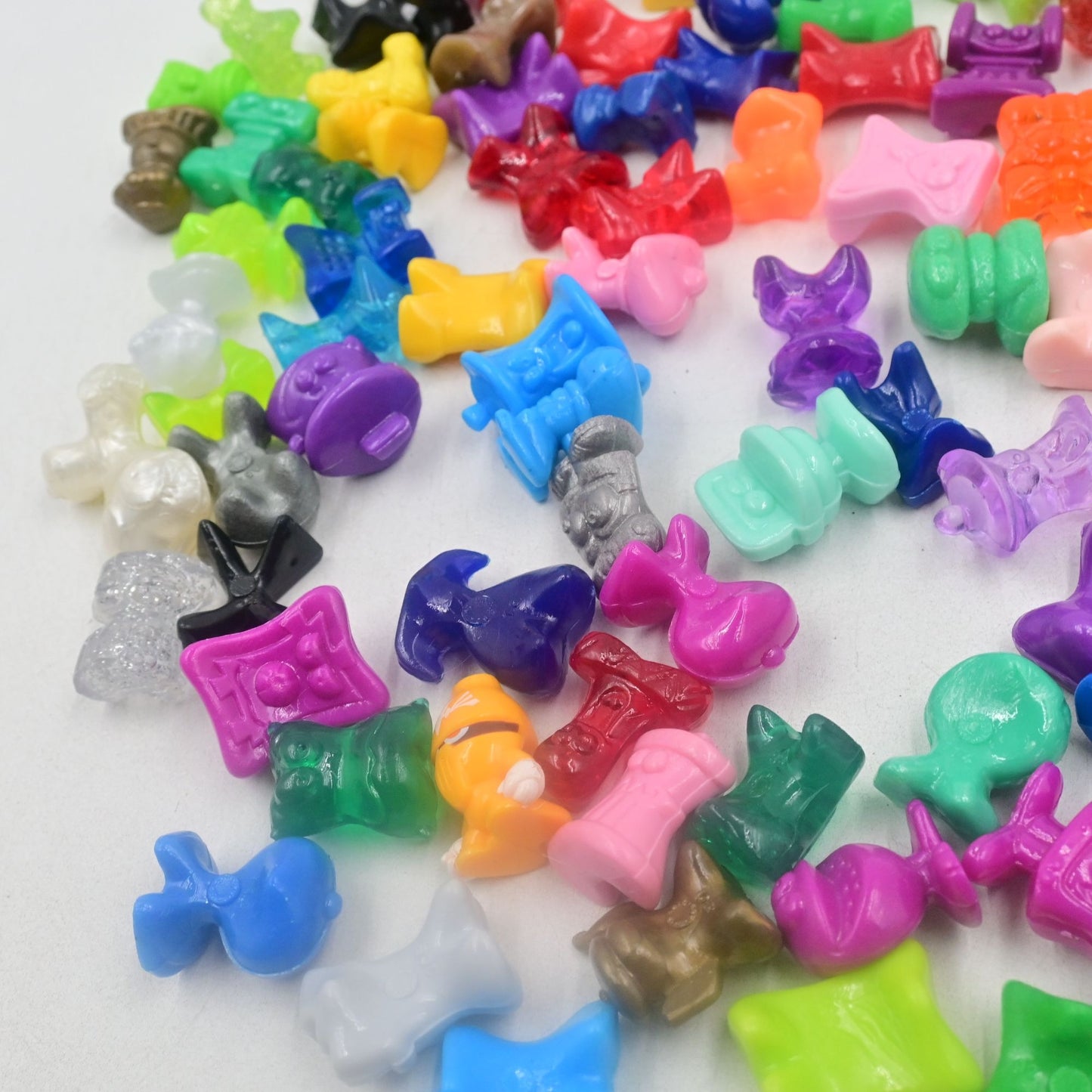 GoGo’s Crazy Bones Lot of 118 Mixed Series Figures Bundle