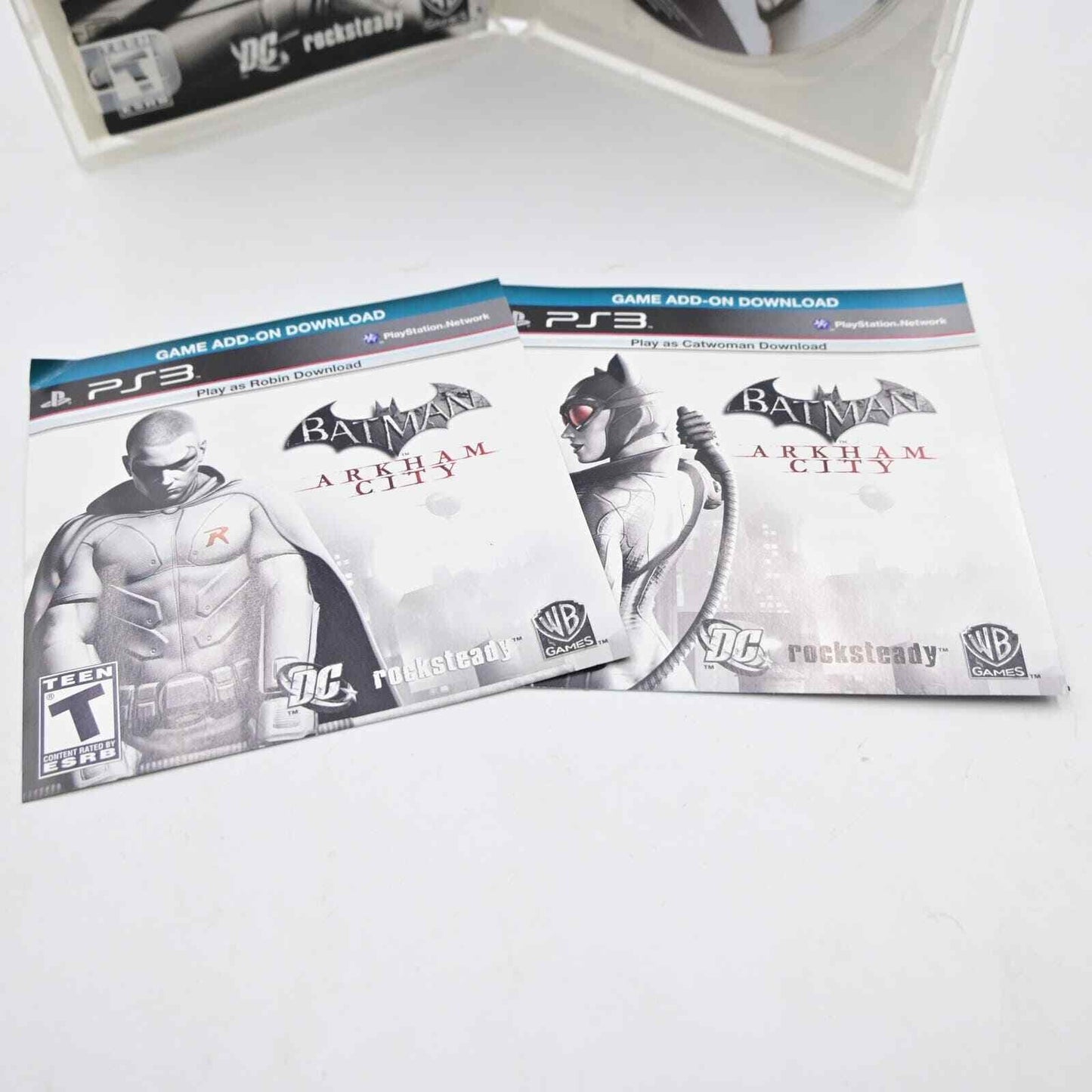 Playstation 3, PS3, Batman Arkham City & Batman Arkham Asylum