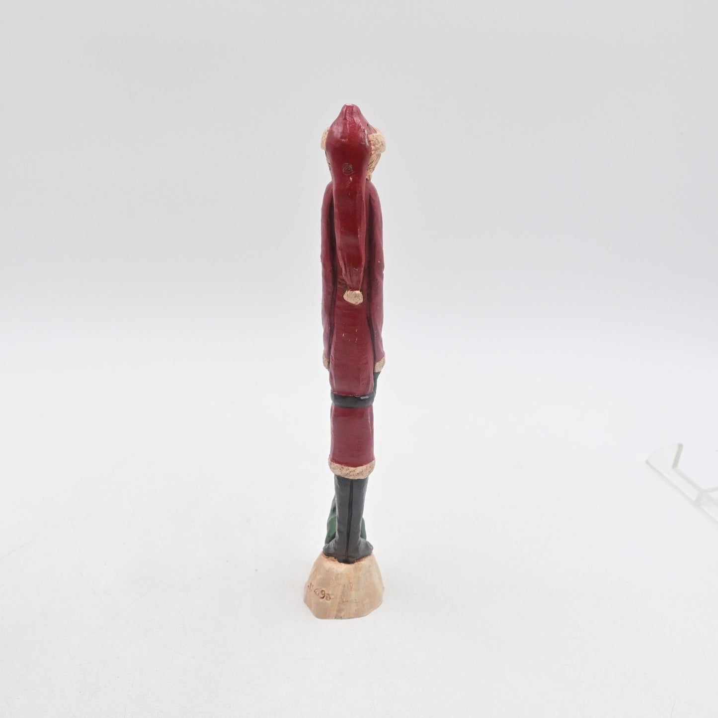 Jim Shore Old World Pencil Santa 9.6" Resin Figurine Sack of Apples Vintage 1990