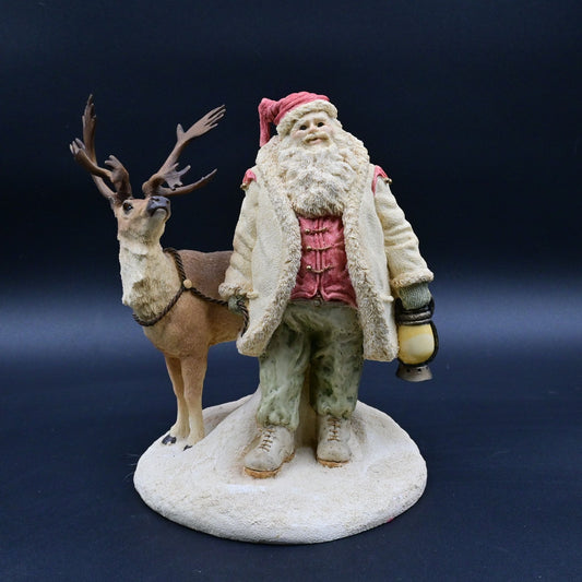 The Legend of Santa Claus United Design Santa and Blitzen - Vintage 1996