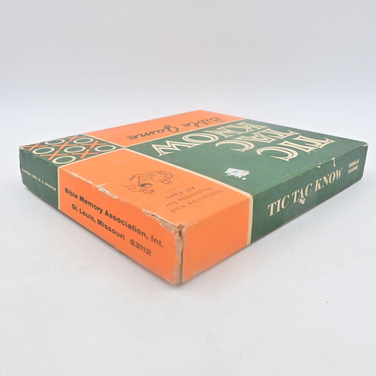 Tic Tac Know Bible Game Vintage 1964