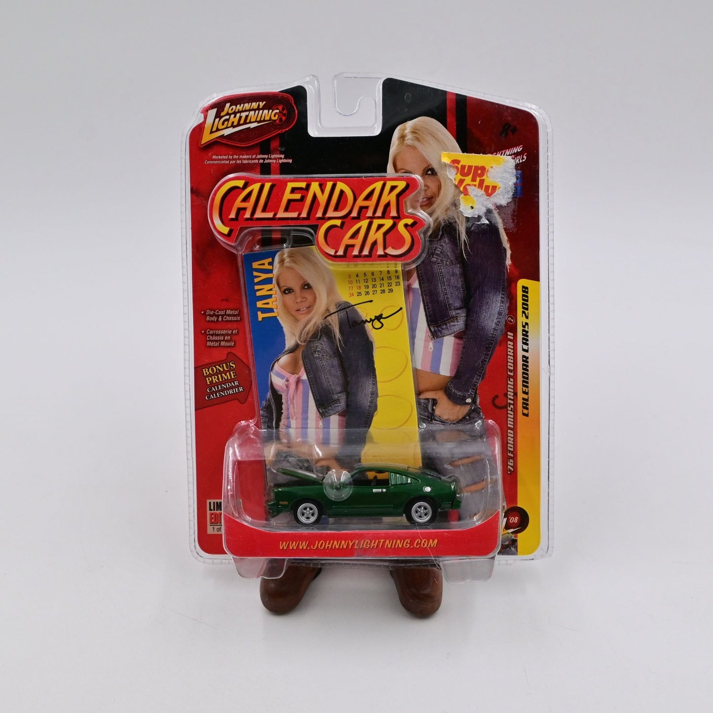 Johnny Lightning Calendar Cars February Tanya Limited Edition Diecast Car