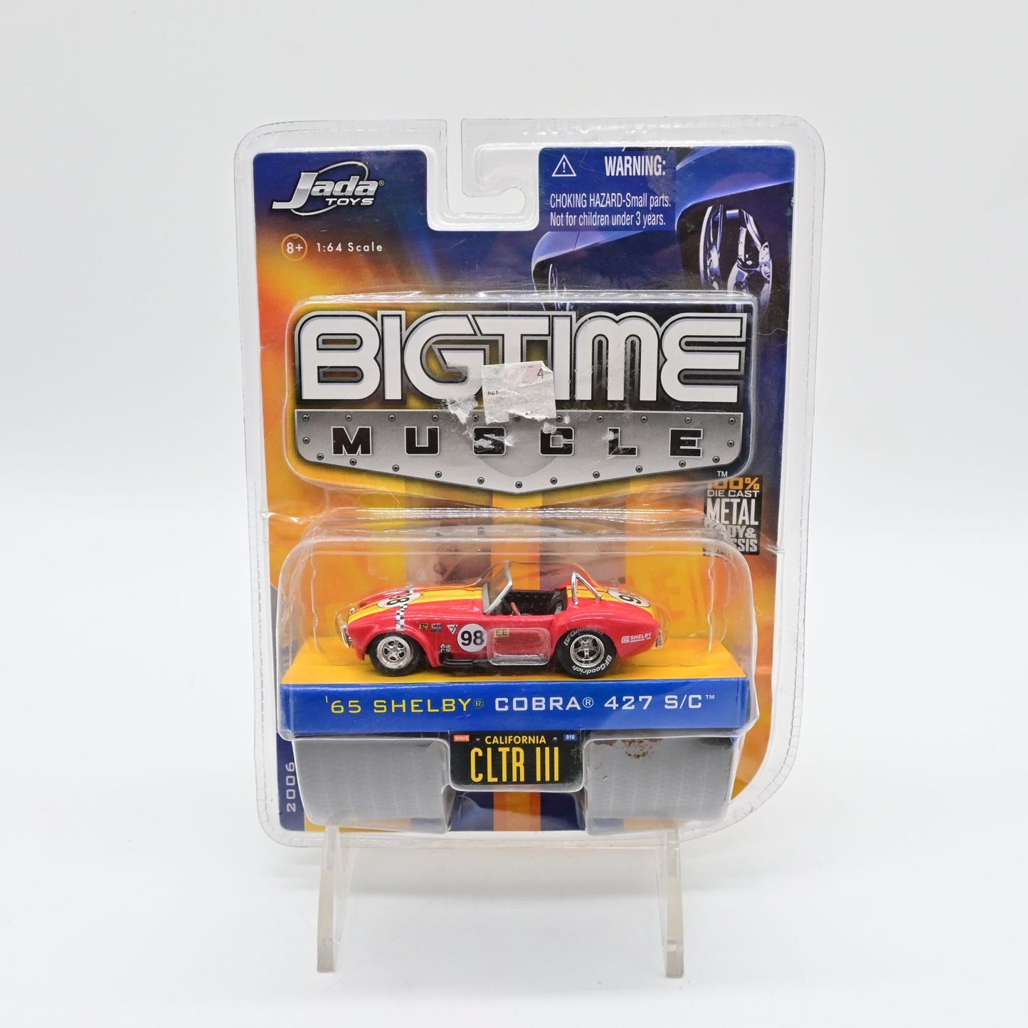 Jada Big Time Muscle Wave 10 '65 Shelby Cobra 427 SC - Vintage 2006