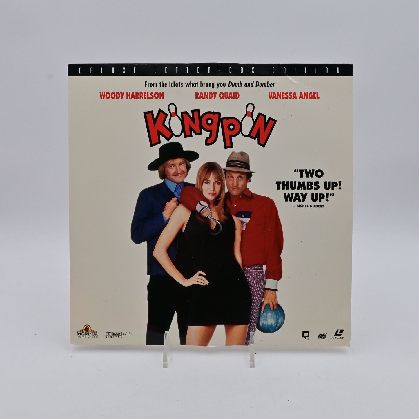 Vintage 1996 Kingpin Laserdisc Deluxe Letter Box Edition