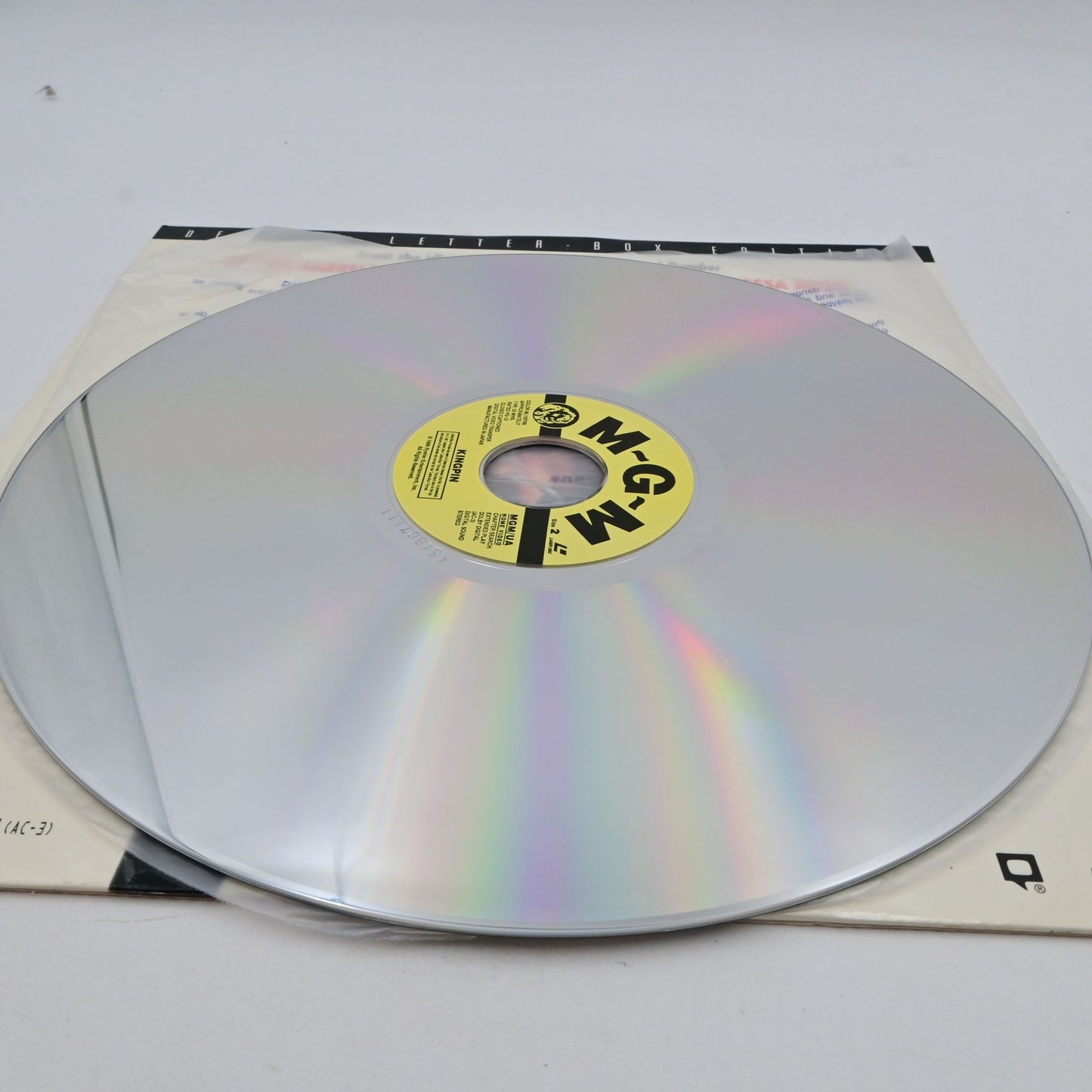 Vintage 1996 Kingpin Laserdisc Deluxe Letter Box Edition
