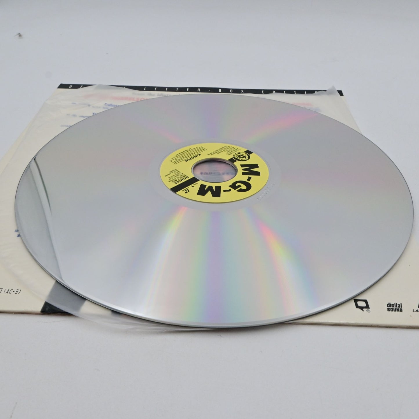 Vintage 1996 Kingpin Laserdisc Deluxe Letter Box Edition