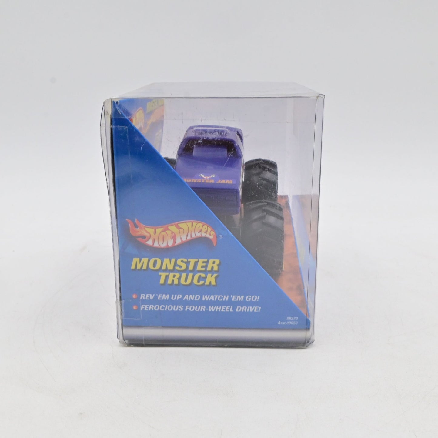 Hot Wheels King Krunch Monster Truck Toy Rev N Go Power Purple