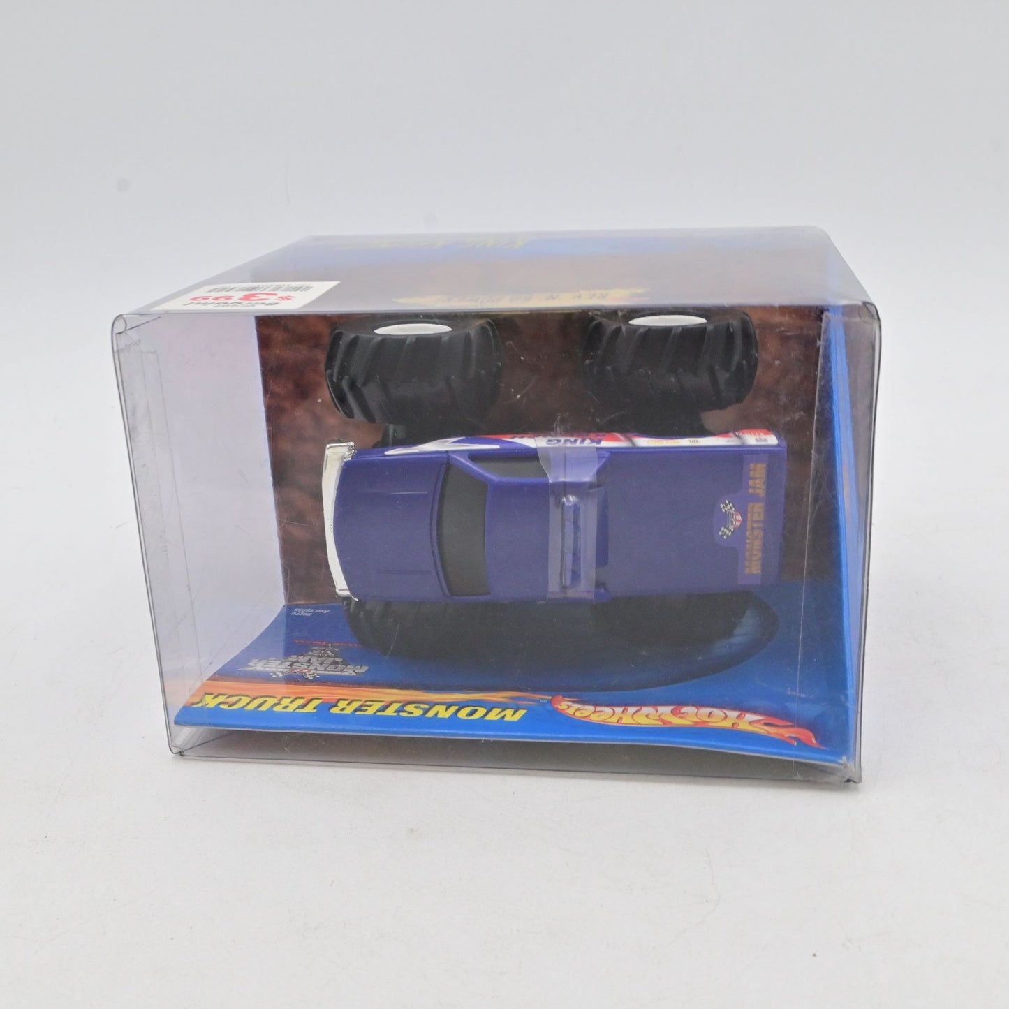 Hot Wheels King Krunch Monster Truck Toy Rev N Go Power Purple