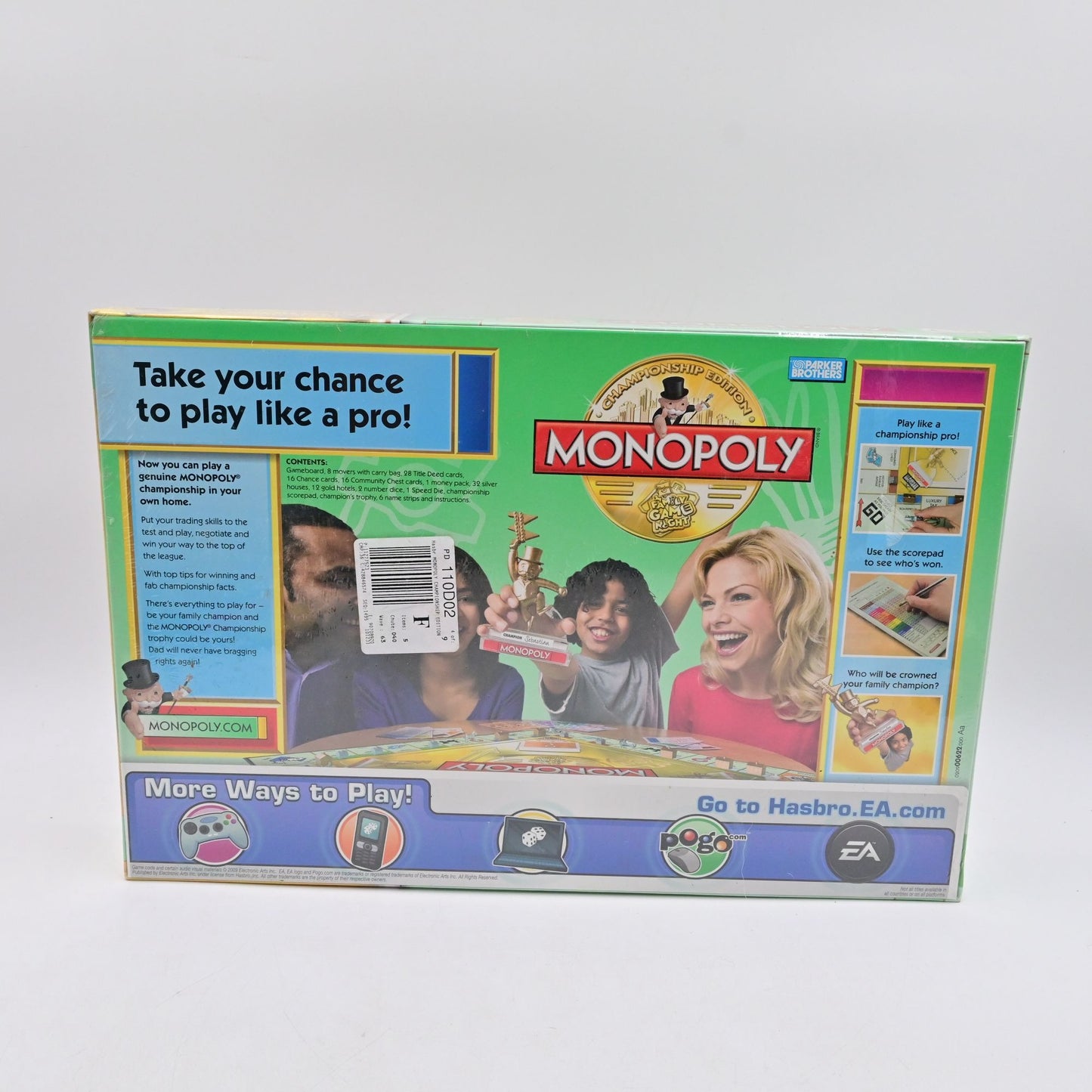 Hasbro Monopoly Championship Edition Board Game Sealed