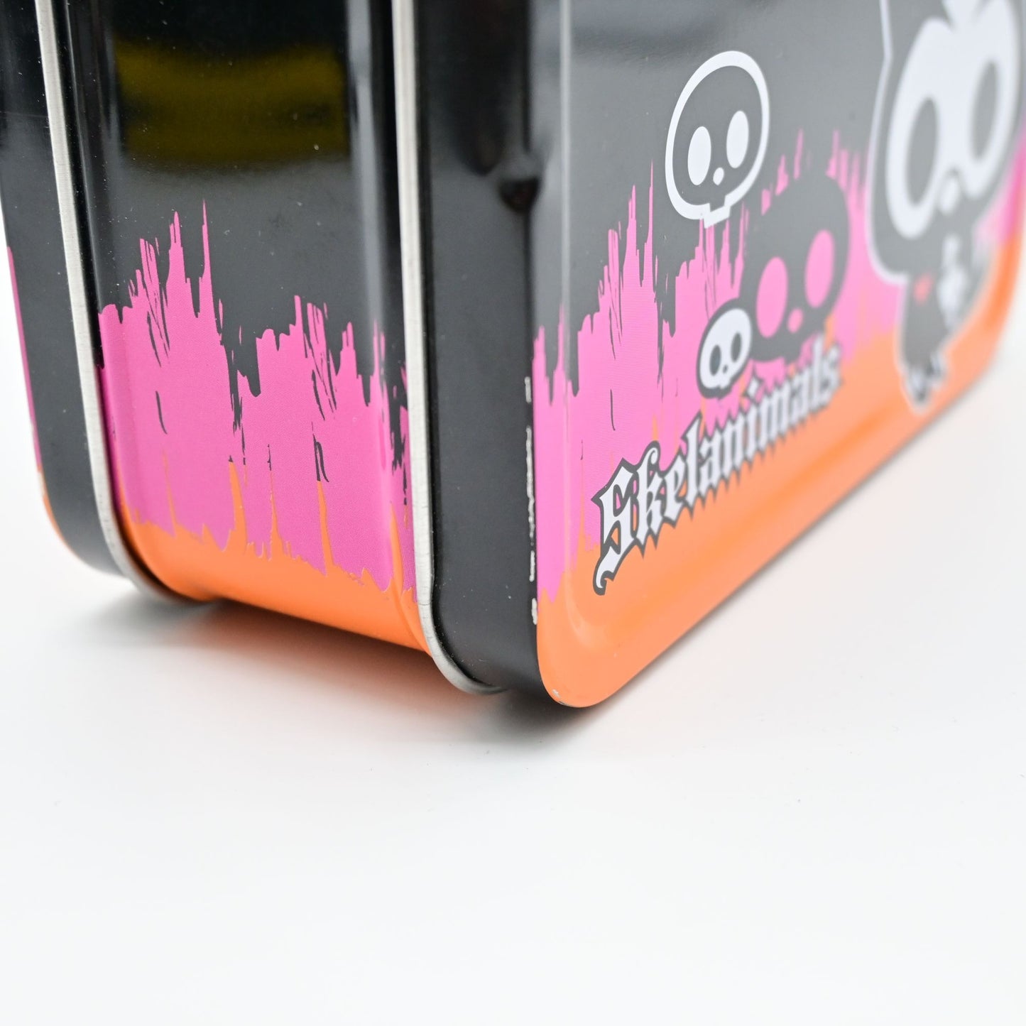 2009 Skelanimals Oliver the Owl Mini Tin Lunch Box Target Exclusive