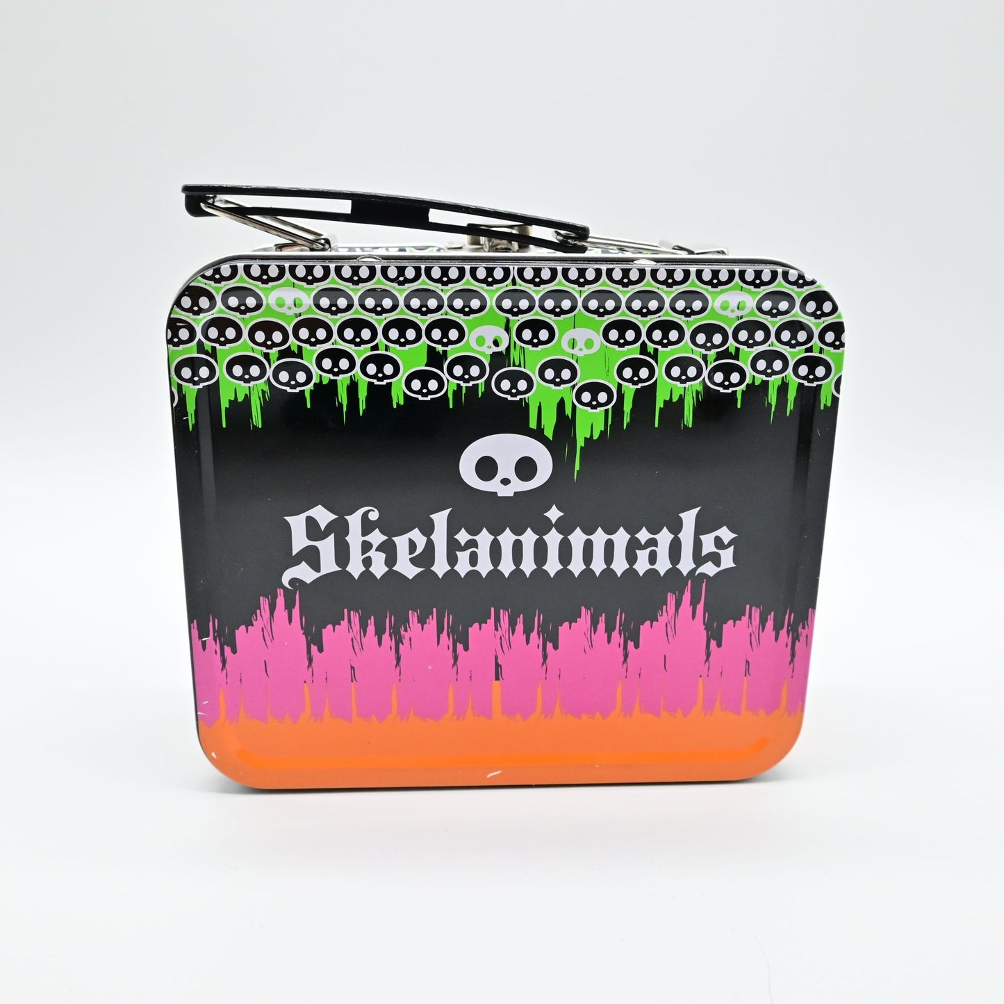 2009 Skelanimals Oliver the Owl Mini Tin Lunch Box Target Exclusive
