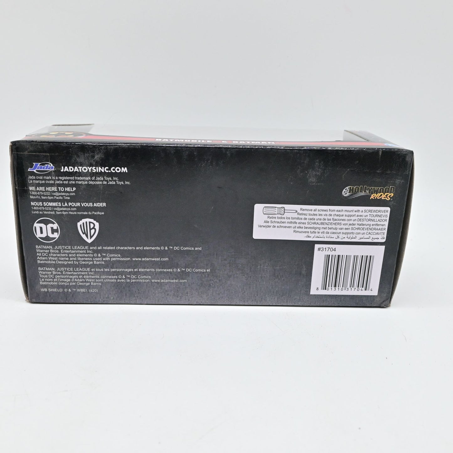 Jada DC Comics Batman & Batmobile Die-Cast Model Set