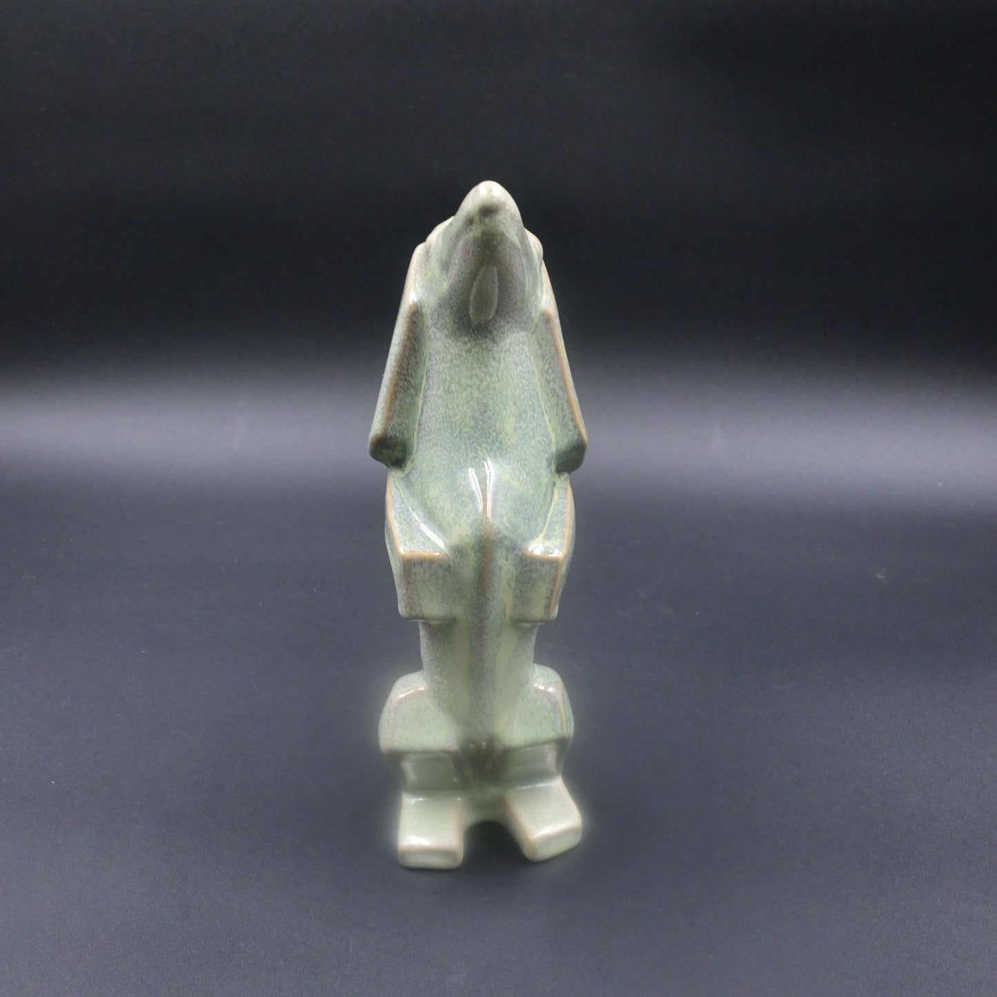 Castle Rock Pottery Magma Good Luck Dachshund Puppy Dog Ceramic Figure