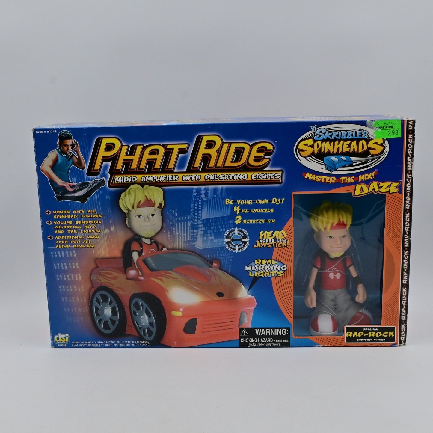 Vintage 2003 Phat Ride Dj Skribbles Spinheads Daze