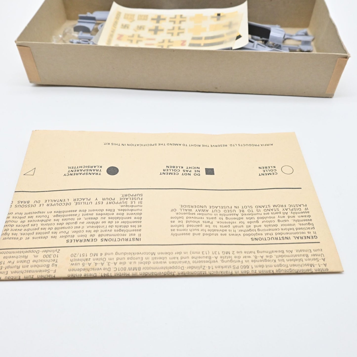 Airfix 1/72 Fw 190F-8 Model Kit Series 2