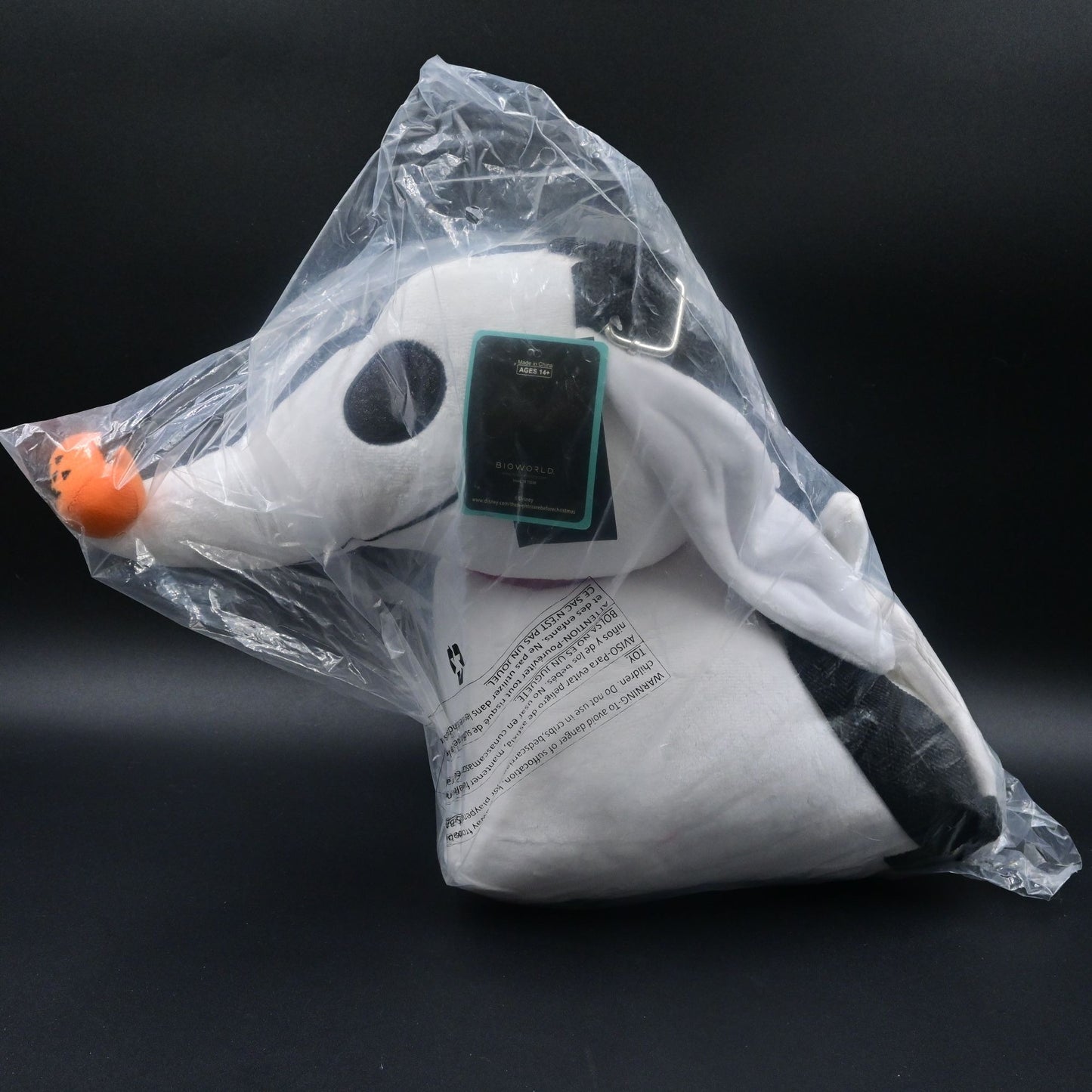Bioworld Nightmare Before Christmas Zero Plush Backpack NWT