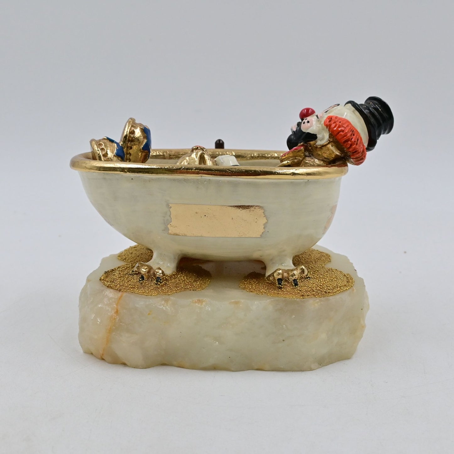 Ron Lee Hobo Joe in Tub No Vacancy #259 Clown Figure - Vintage 1983