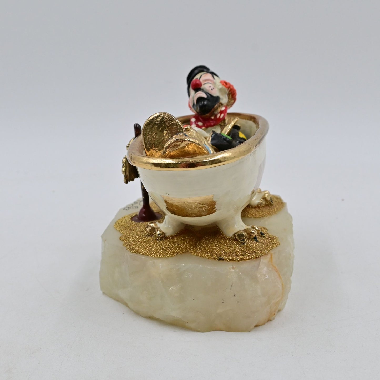 Ron Lee Hobo Joe in Tub No Vacancy #259 Clown Figure - Vintage 1983