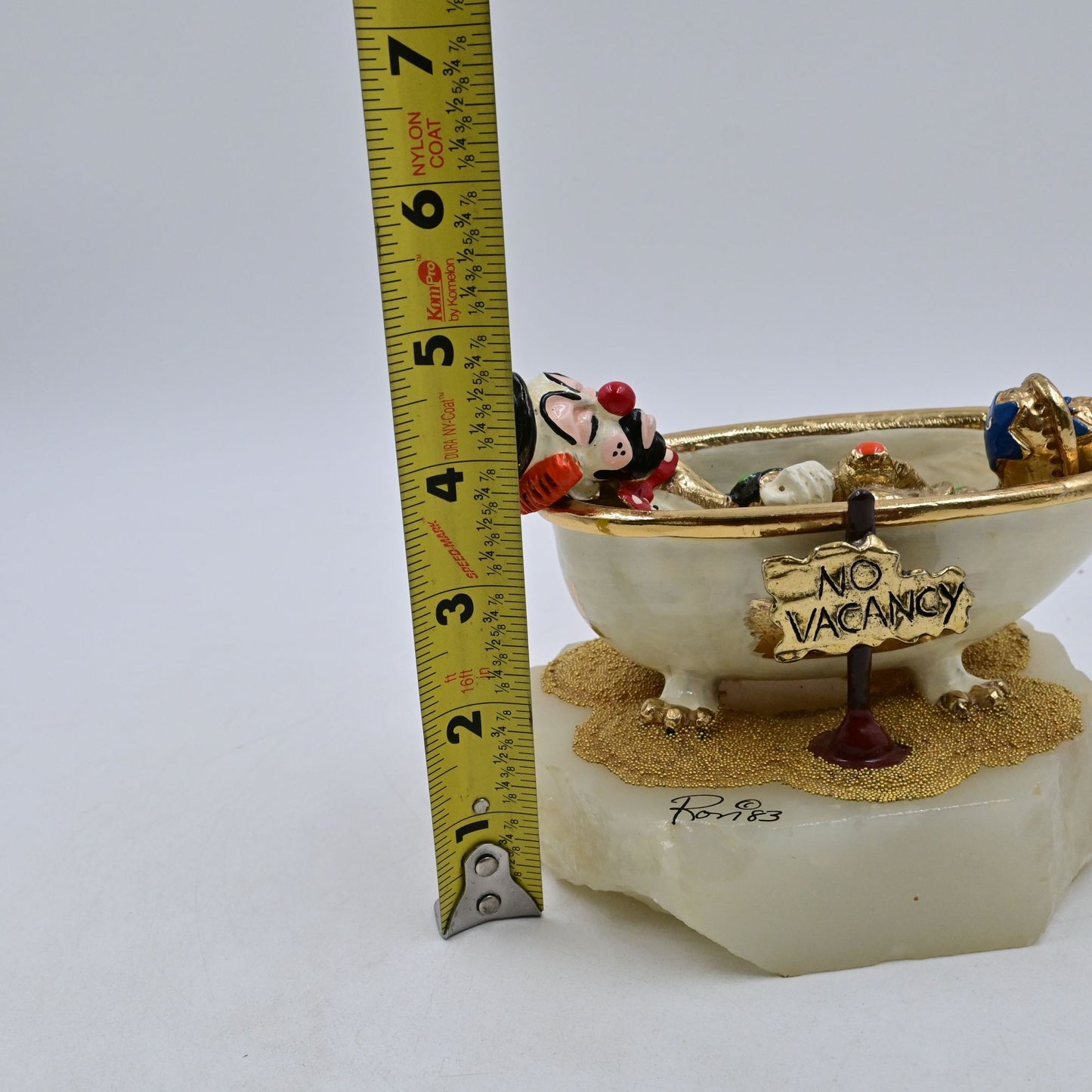 Ron Lee Hobo Joe in Tub No Vacancy #259 Clown Figure - Vintage 1983